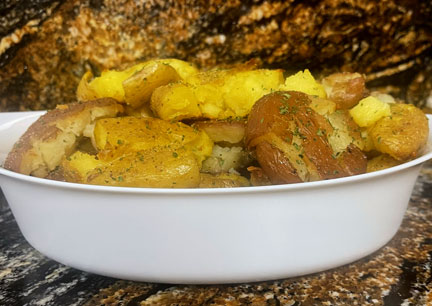 Ketchup Alternative Crispy Potatoes of Choice