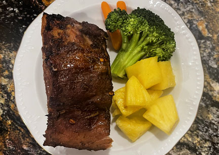 Ketchup Alternative Pork Ribs